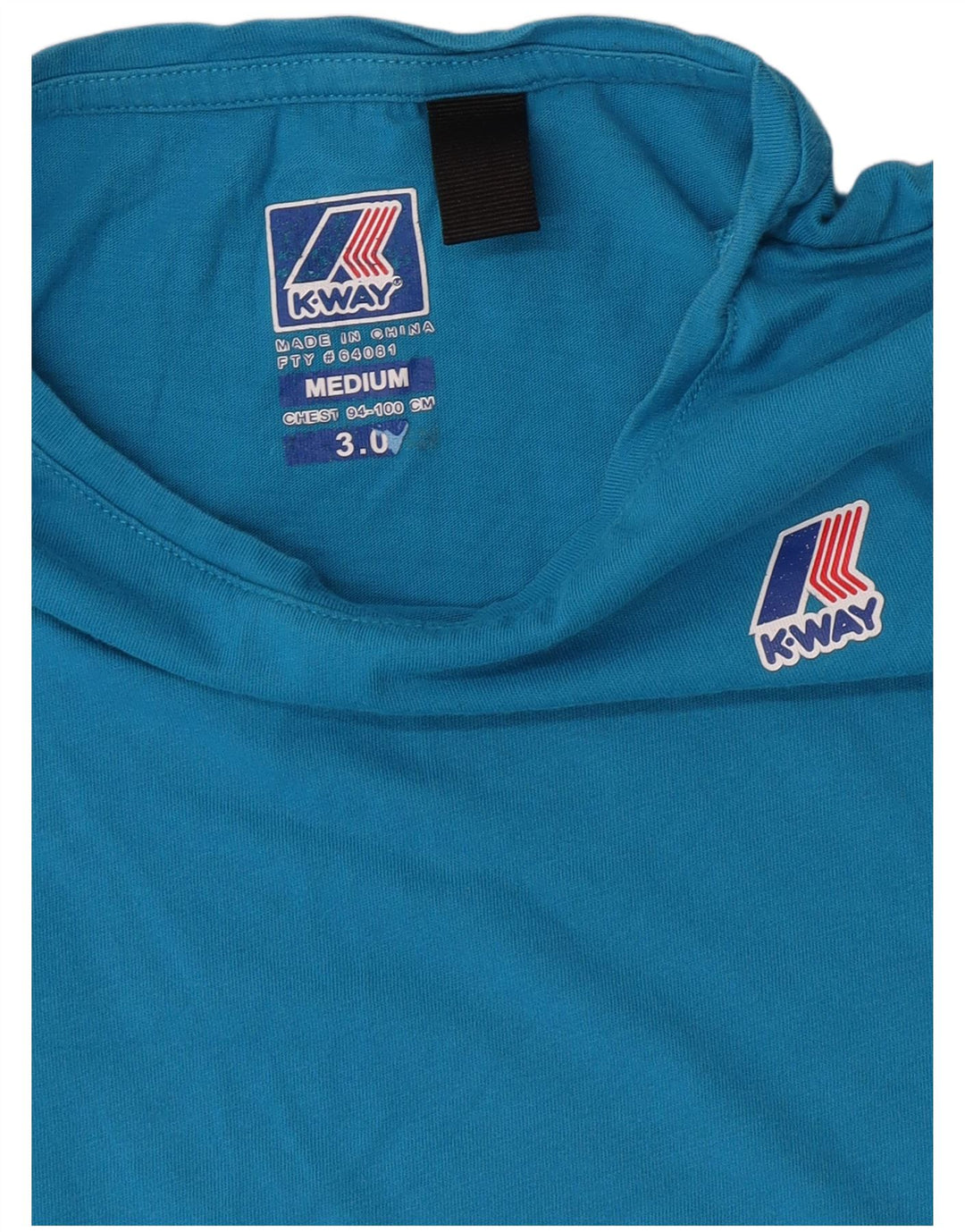 Tricou pentru femei K-Way Top UK 14 Medium Blue