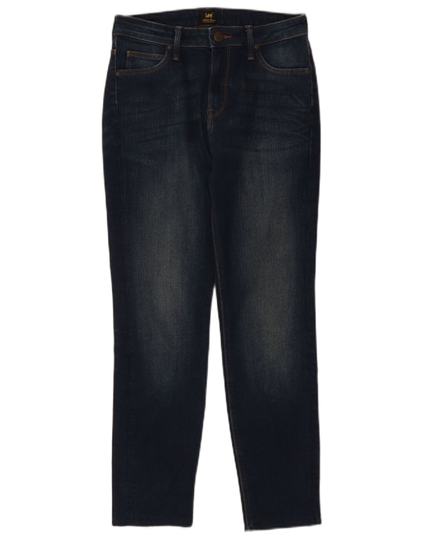 Blugi Lee pentru femei Scarlett High Skinny W29 L26 Bumbac bleumarin