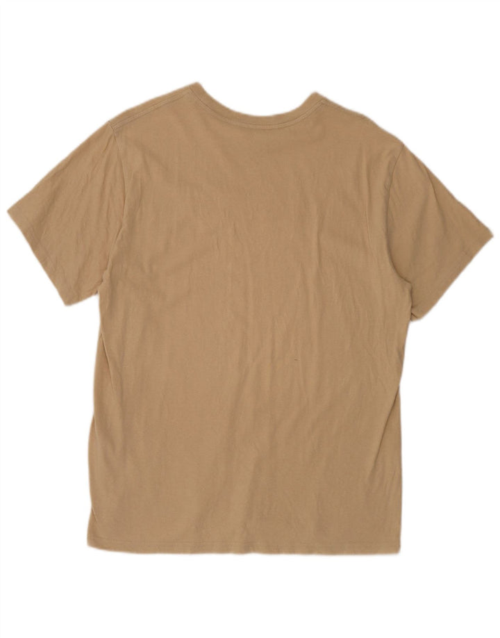 Tricou grafic pentru bărbați Levi's, cu croială relaxată, top, bumbac, bej mediu