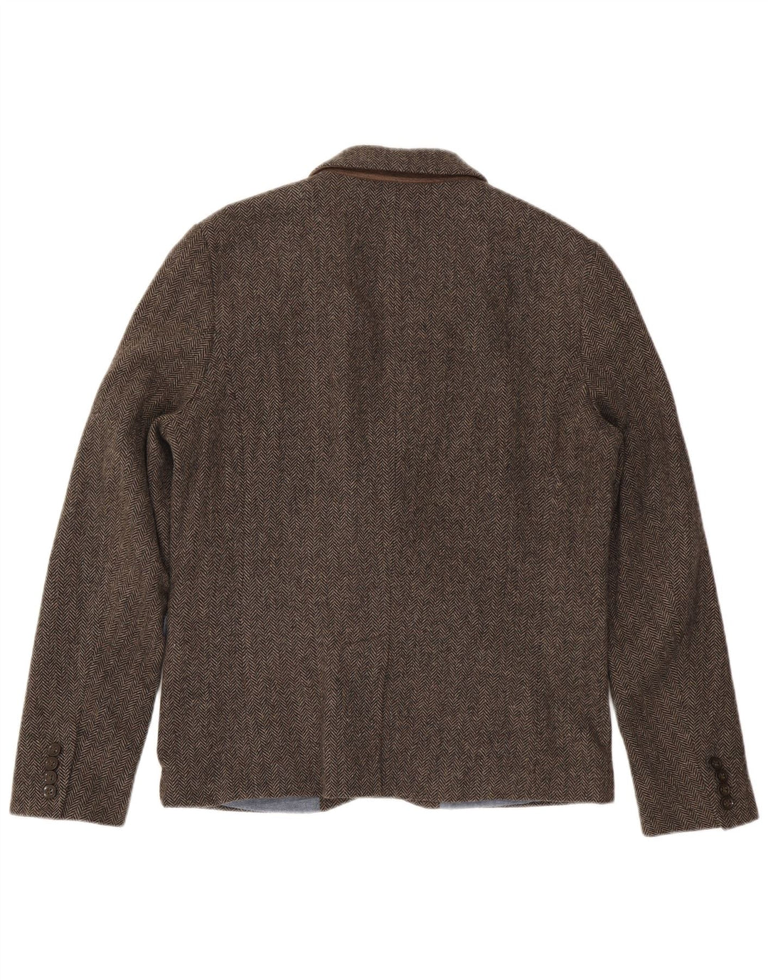 Jachetă blazer pentru bărbați Superdry, cu 2 nasturi, UK 44 2XL, maro, bumbac în oase