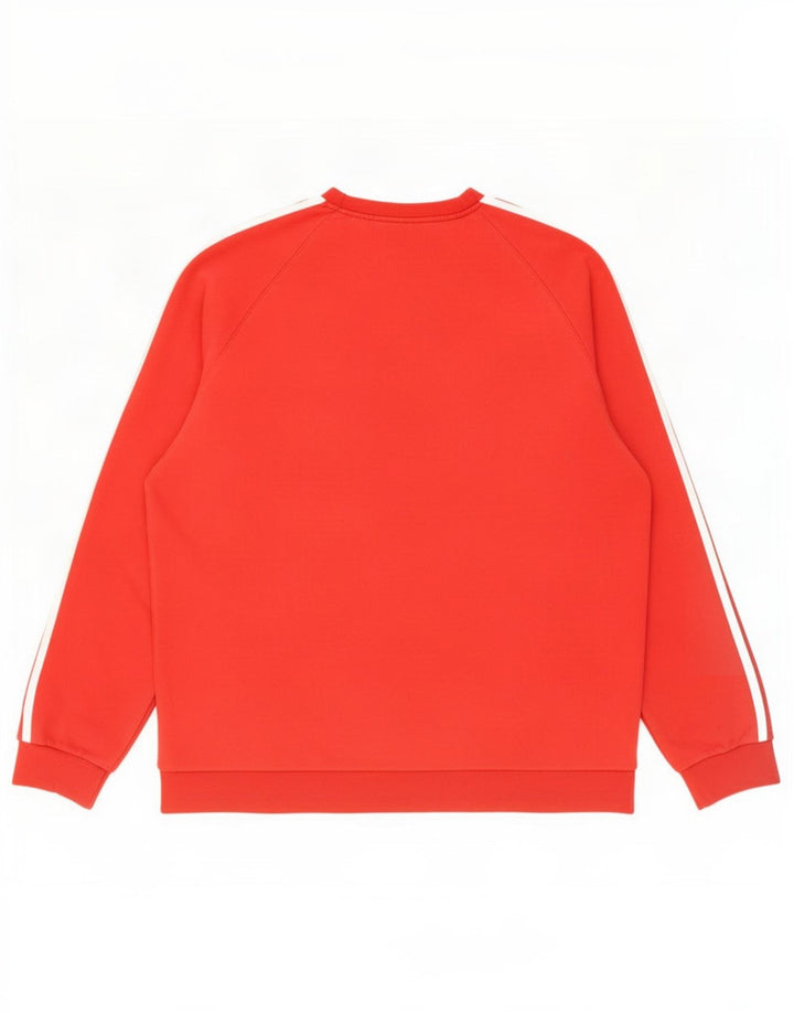 Pulover pentru bărbați Adidas 2XL bumbac roșu