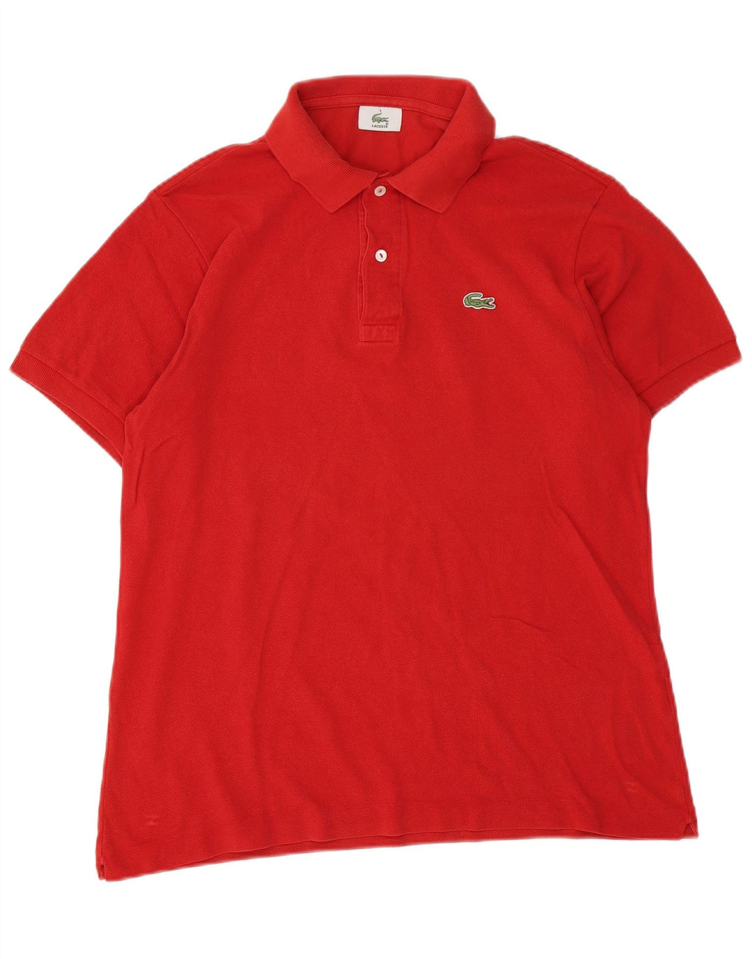 Tricou polo Lacoste pentru bărbați mărimea 5 mare bumbac roșu