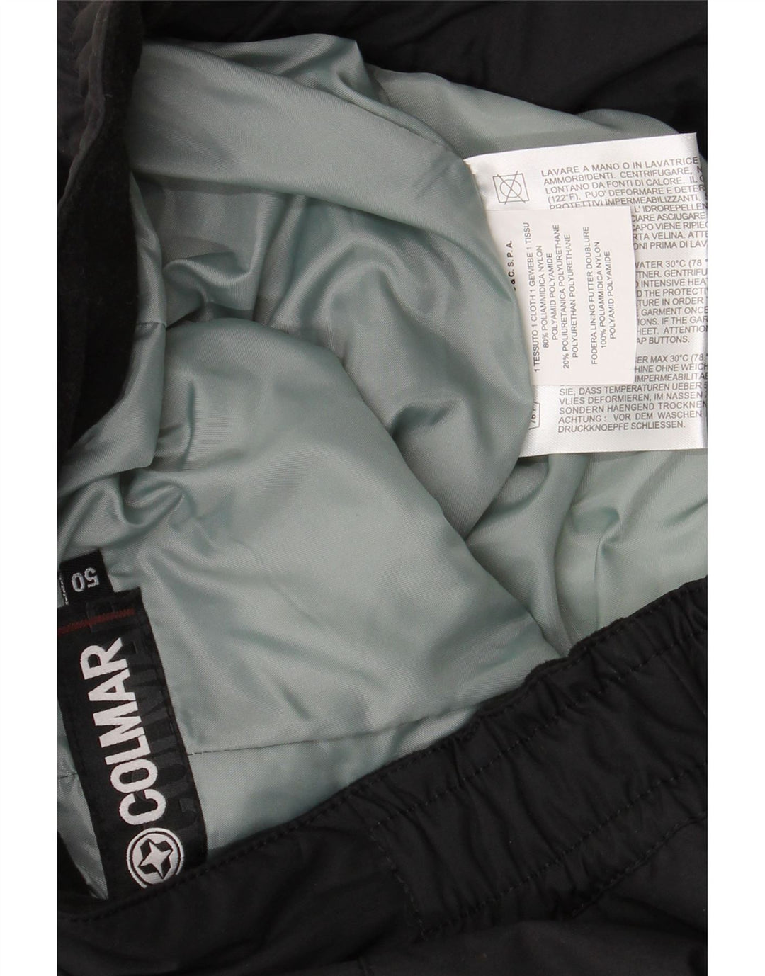 Pantaloni de schi Colmar pentru bărbați IT 50 Medium Black Nylon