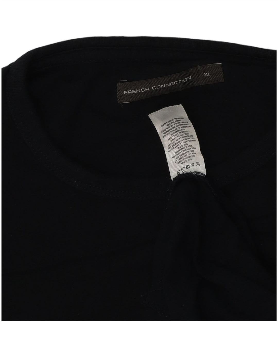 Top pentru bărbați French Connection cu mânecă lungă, XL, bleumarin, bumbac