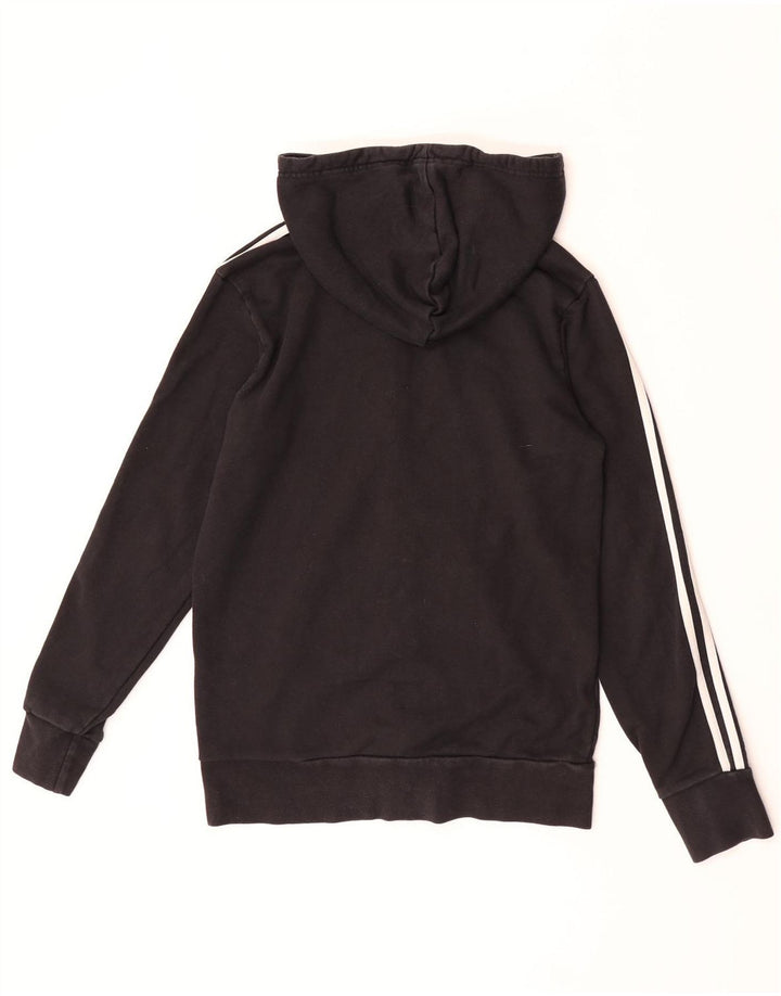 Pulover Adidas pentru bărbați, cu fermoar, mic, negru