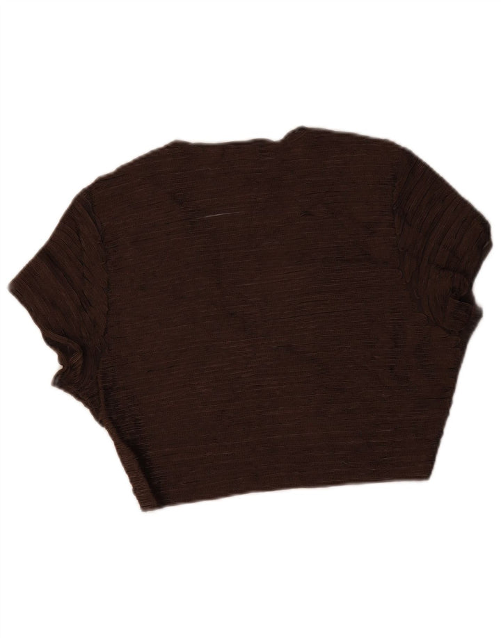 Top Bolero pentru femei Phase Eight UK 14 Medium Brown Nylon
