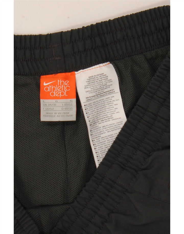 Pantaloni de trening Nike pentru bărbați, mari, negru, poliester color bloc