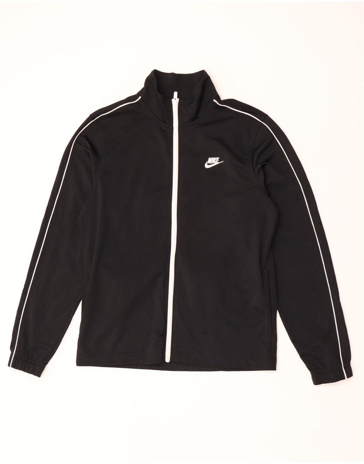 Jachetă de trening pentru bărbați Nike, poliester mediu negru