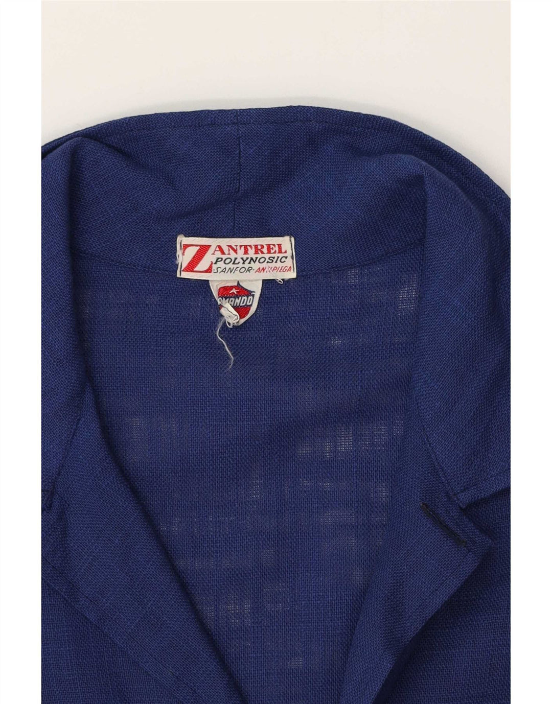 Bluză cămașă vintage pentru femei UK 16 Large Blue