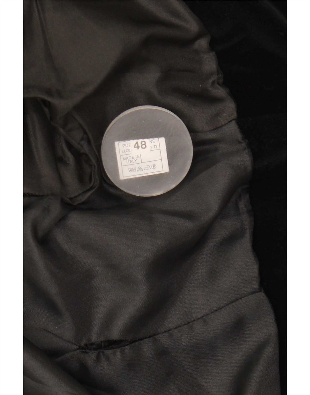 Jachetă Bolero Vintage pentru femei IT 48 XL, bumbac negru
