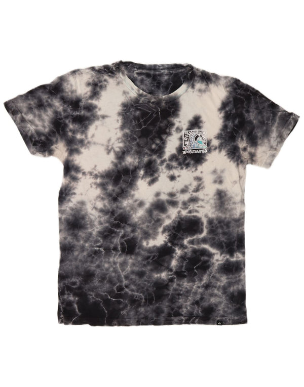 Tricou grafic Quiksilver pentru femei Top UK 16 mare bleumarin Tie Dye