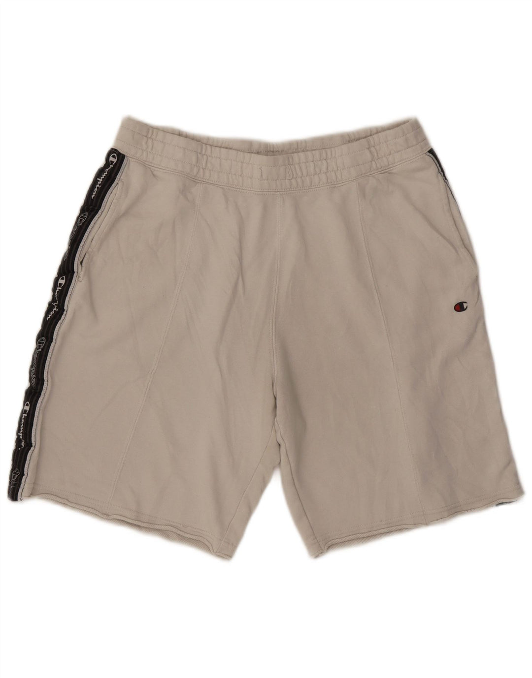 Pantaloni scurți sport grafic pentru bărbați Champion, mari, alb, blocuri de culoare