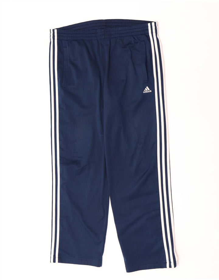 Pantaloni de trening Adidas pentru bărbați, mediu bleumarin