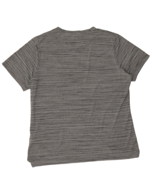Tricou pentru bărbați Nike Dri Fit Top XL Gri poliester cu pături