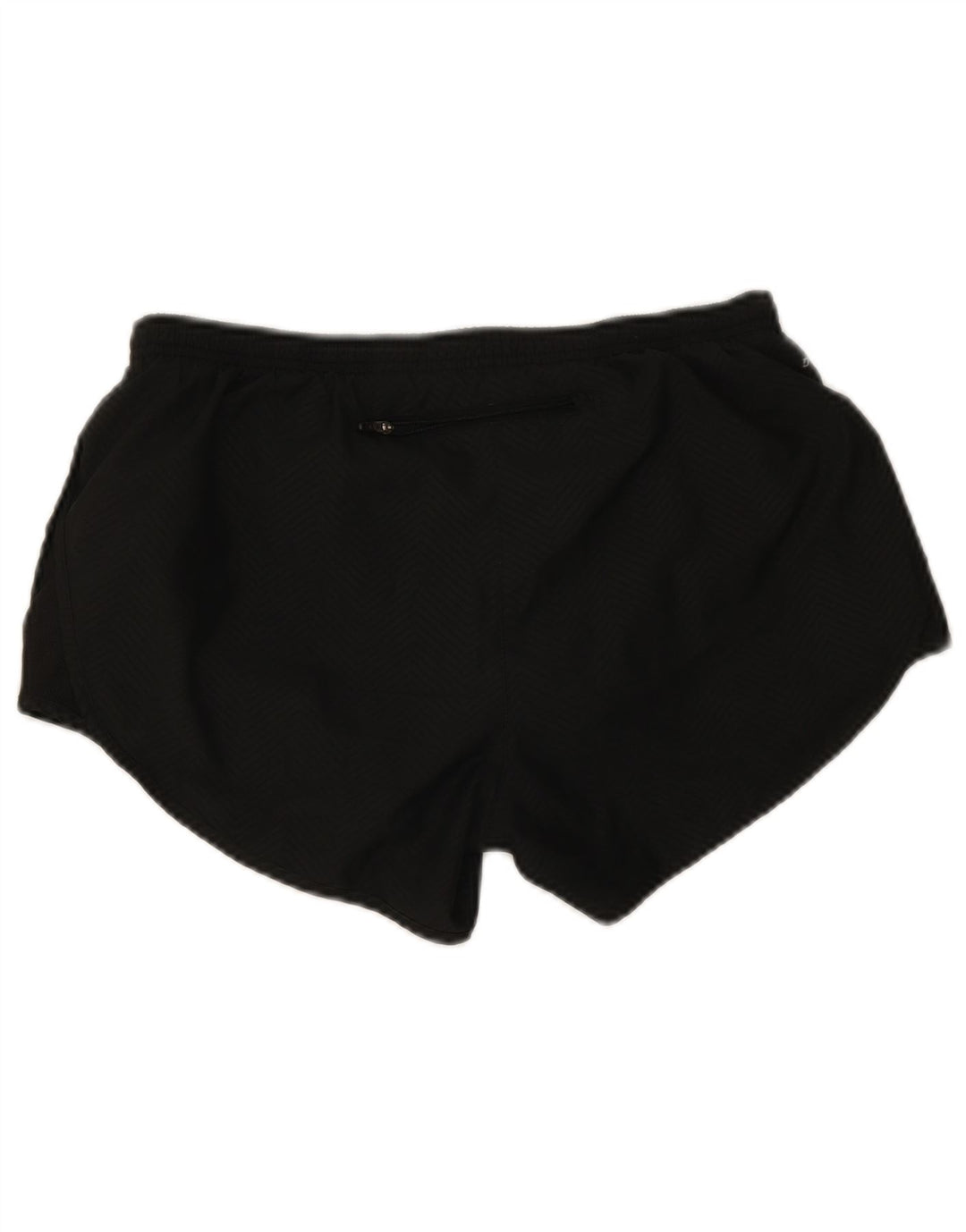 Pantaloni scurti sport NIKE Dri Fit pentru femei UK 14 Medium Black Chevron