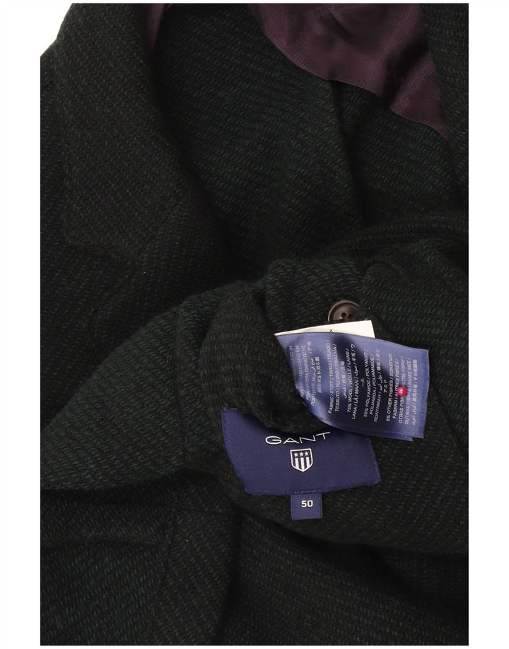 Jachetă Gant pentru bărbați cu 2 nasturi IT 50 Lână verde mare