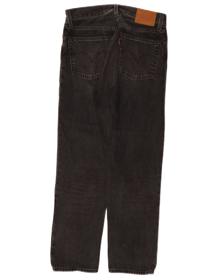 Blugi drepti pentru femei Levi's 501 W25 L26 bumbac gri