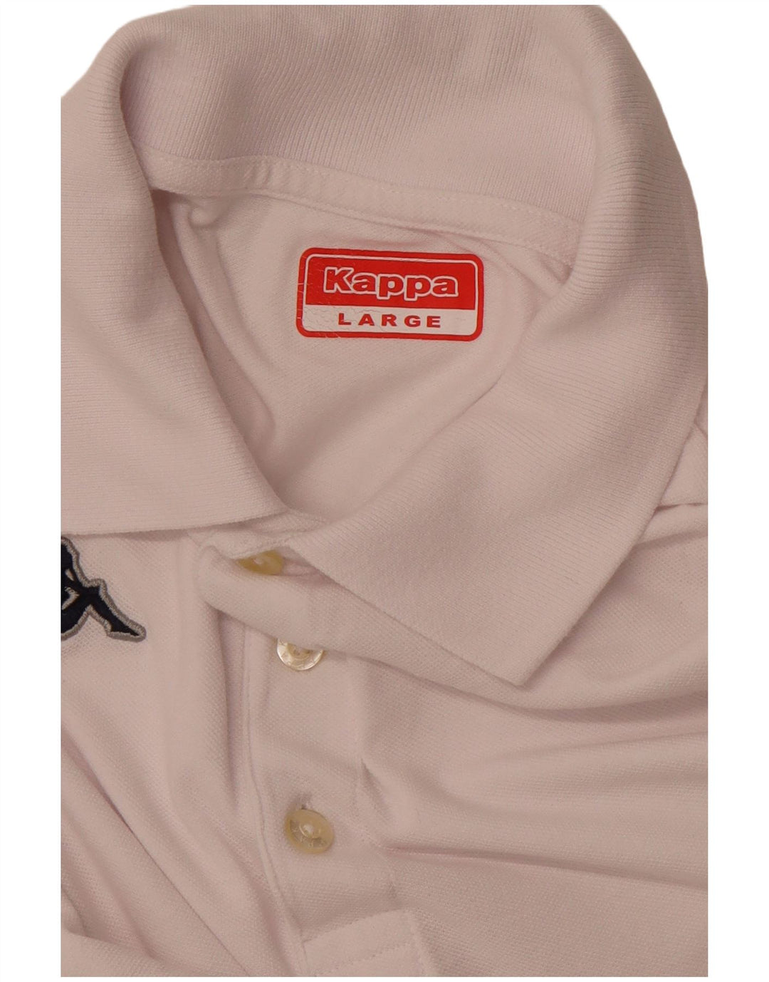 KAPPA tricou polo pentru bărbați, mare, alb