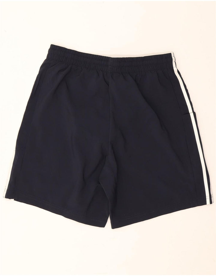 Pantaloni scurți sport Adidas pentru bărbați, poliester mediu bleumarin