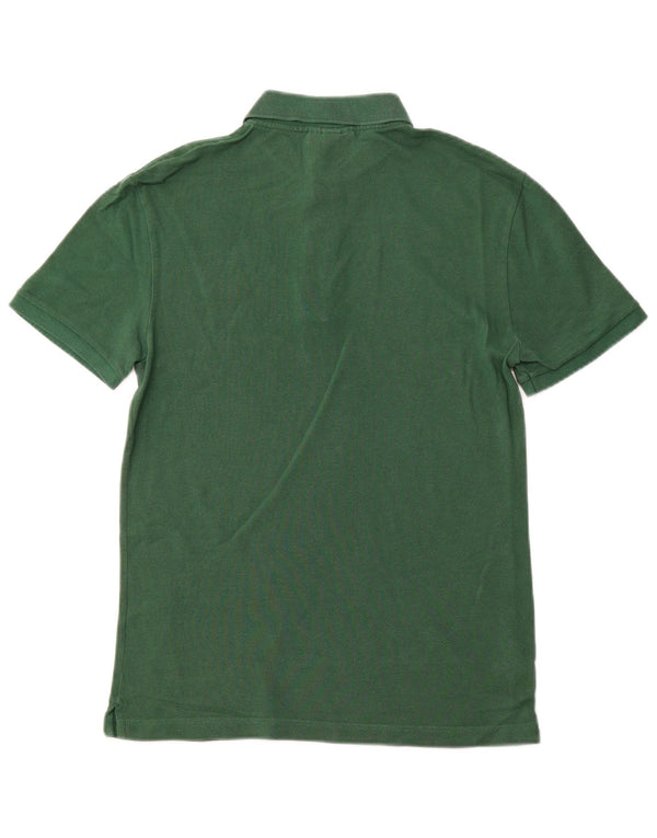 Tricou polo pentru bărbați LACOSTE Slim Fit Mărimea 3 Bumbac verde mic