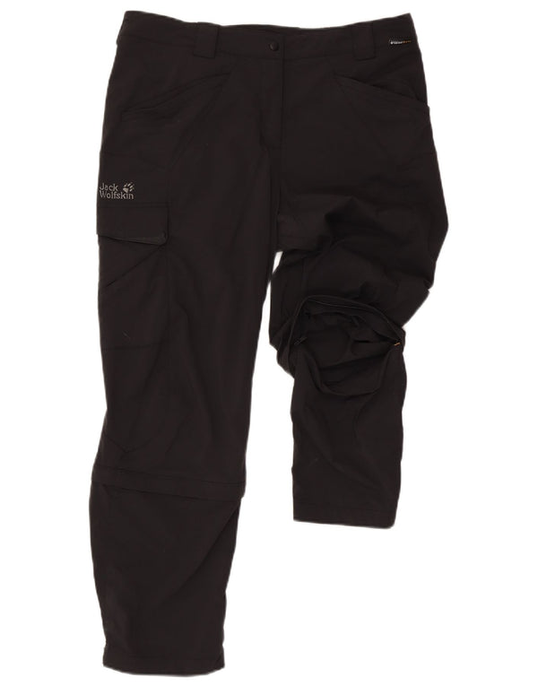Jack Wolfskin Pantaloni cargo pentru femei UK 14/16 Large W34 L27 Black