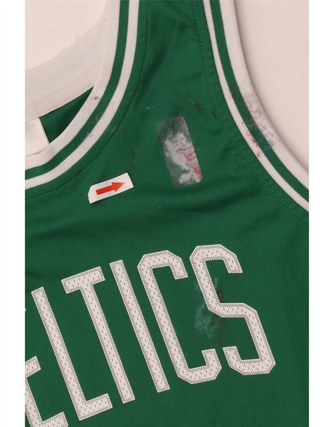 Adidas Celtics Graphic Vest Top 13-14 ani Poliester verde