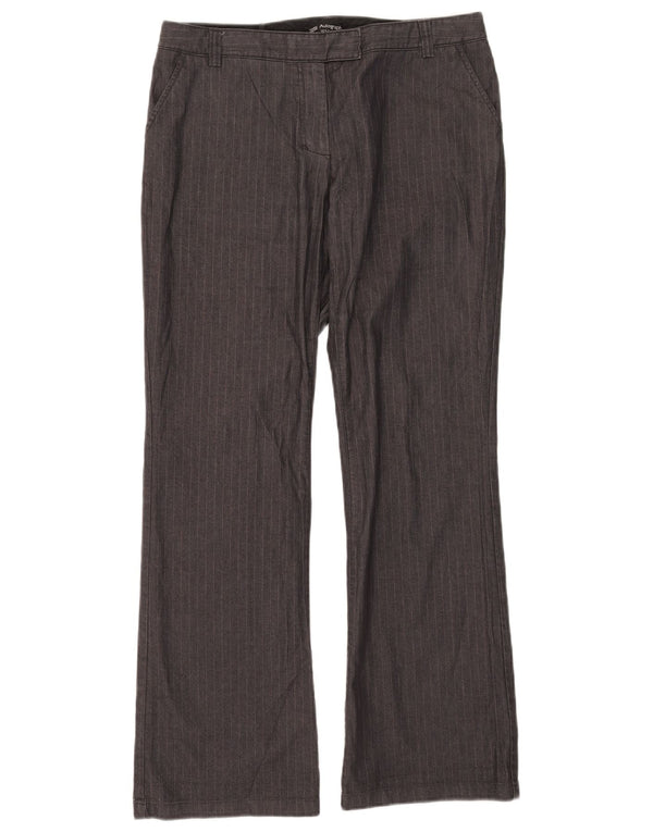 Pantaloni chino autograf pentru femei Marks & Spencer W31 L30, gri cu dungi