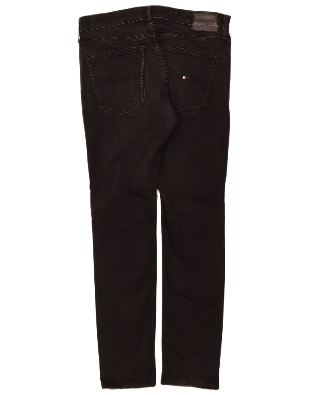 Blugi slim pentru bărbați Tommy Hilfiger W36 L34 bumbac negru