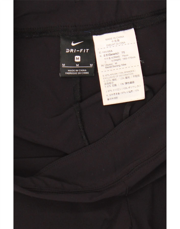 Leggings Nike Dri Fit pentru femei UK 14 Medium Black Nylon