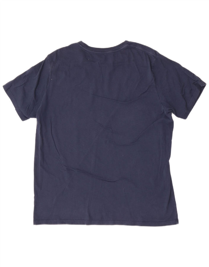 Tricou cu grafic Levi's, cu croiala standard, pentru bărbați. Top mare, bleumarin