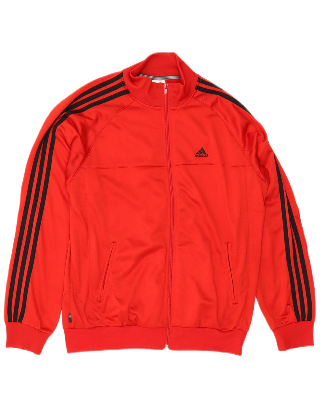 Jachetă de trening pentru băieți Adidas 15-16 ani poliester roșu