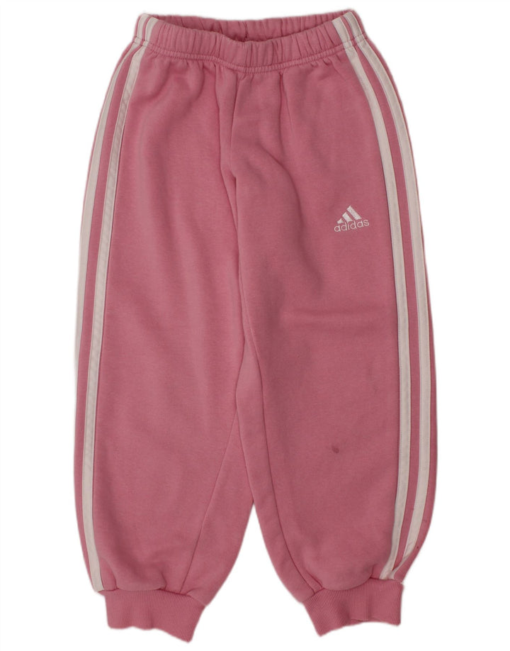 ADIDAS Fete Trening Pantaloni Joggeri 5-6 Ani Roz Bumbac