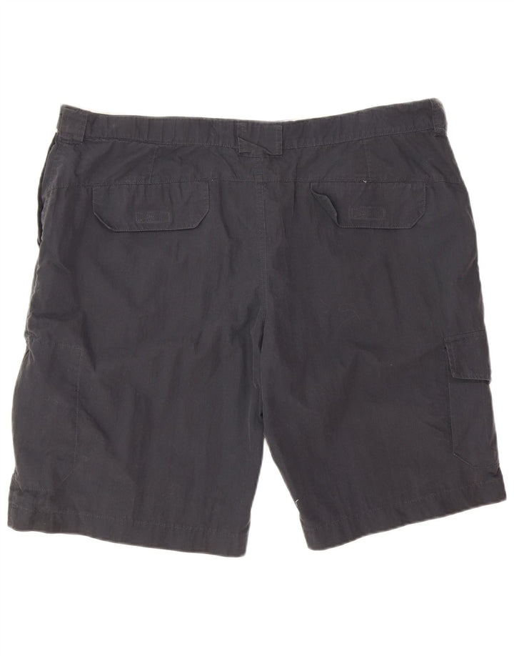 Pantaloni scurți cargo pentru bărbați Marks & Spencer W42 2XL bumbac bleumarin