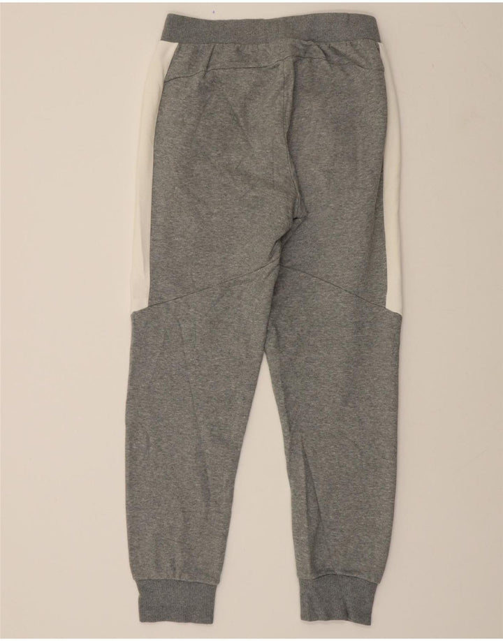 PUMA Mens Tracksuit Trousers Joggers Medium  Grey Colourblock Vintage Puma and Second-Hand Puma from Messina Hembry 