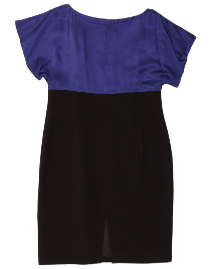 COAST Rochie teacă pentru femei UK 18 XL Poliester color bloc negru