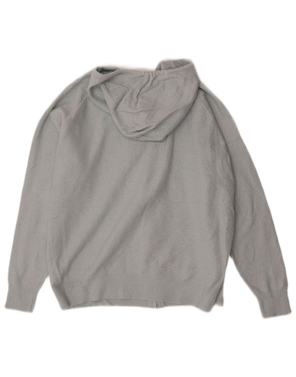 Pulover cardigan cu glugă pentru femei Marks & Spencer UK 14 Medium Blue