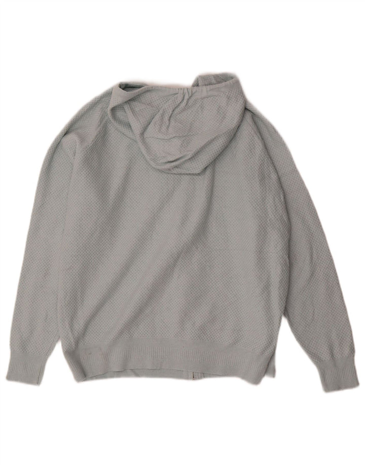 Pulover cardigan cu glugă pentru femei Marks & Spencer UK 14 Medium Blue