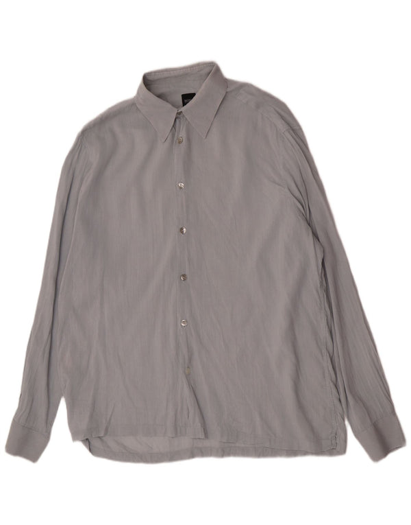 Cămașă pentru bărbați Hugo Boss Regular Fit, mare, albastru, bumbac