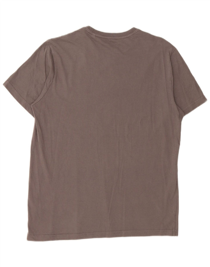 JACK WILLS Tricou grafic pentru bărbați, cu croială clasică, top, gri mediu