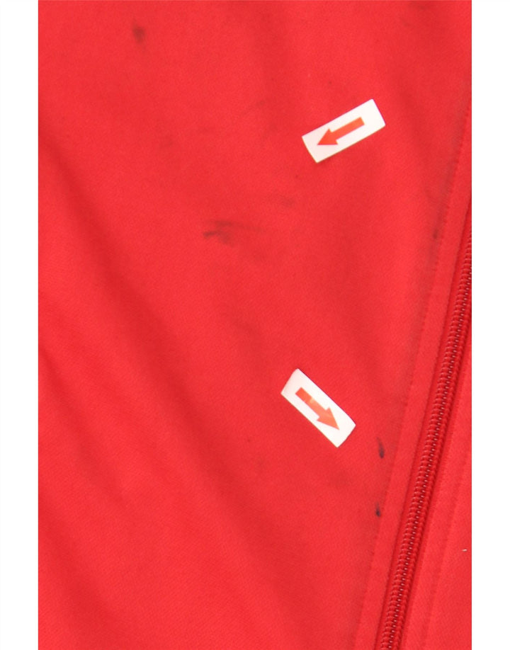 Jachetă de trening pentru bărbați Nike Marea Britanie 35/37 Poliester Colorblock Roșu Mic