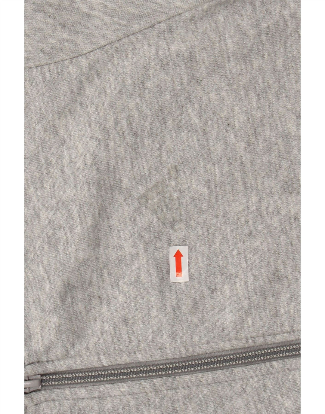 Pulover ADIDAS pentru băieți, cu fermoar, 11-12 ani, bumbac cu pete gri