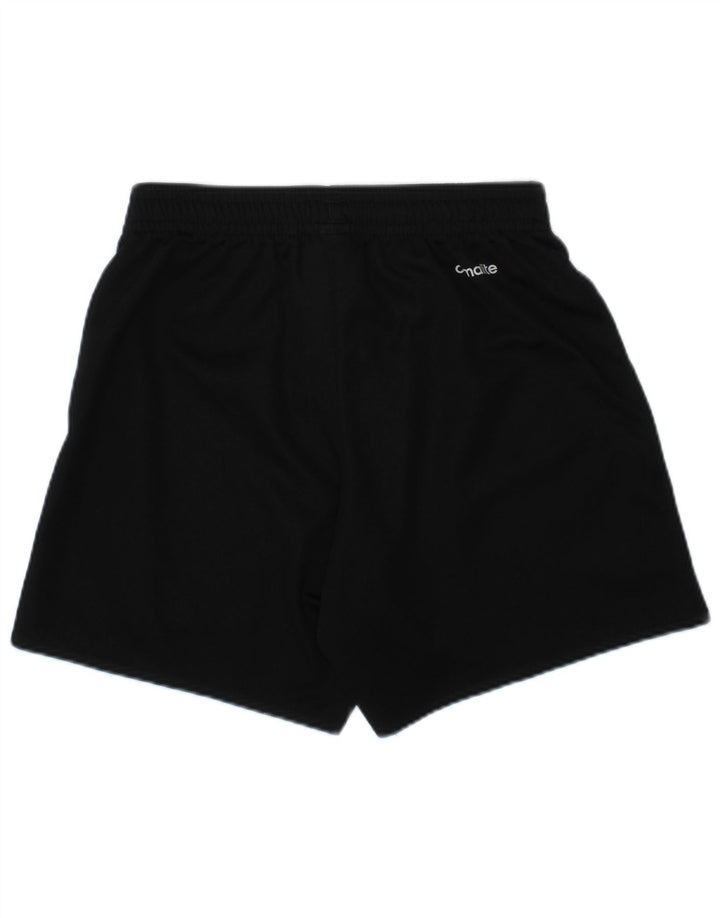 Pantaloni scurți sport Climalite ADIDAS pentru băieți 5-6 ani poliester negru