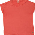 ORVIS Womens Oversized Blouse Top UK 18 XL Orange Polyester Vintage Orvis and Second-Hand Orvis from Messina Hembry 