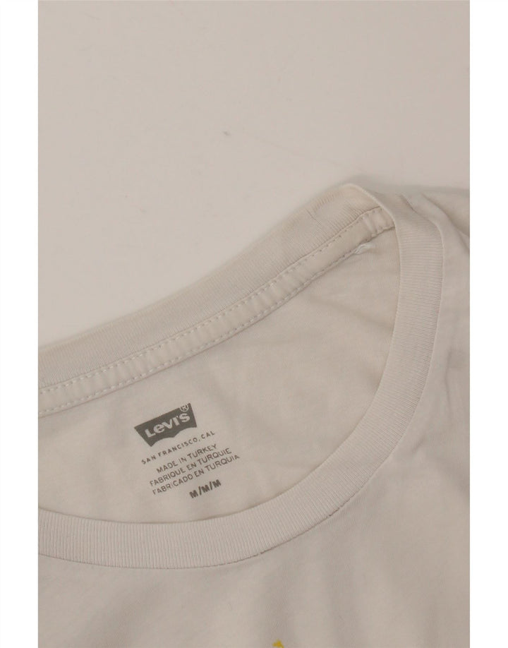 Tricou grafic Levi's pentru femei Top UK 14 Medium White