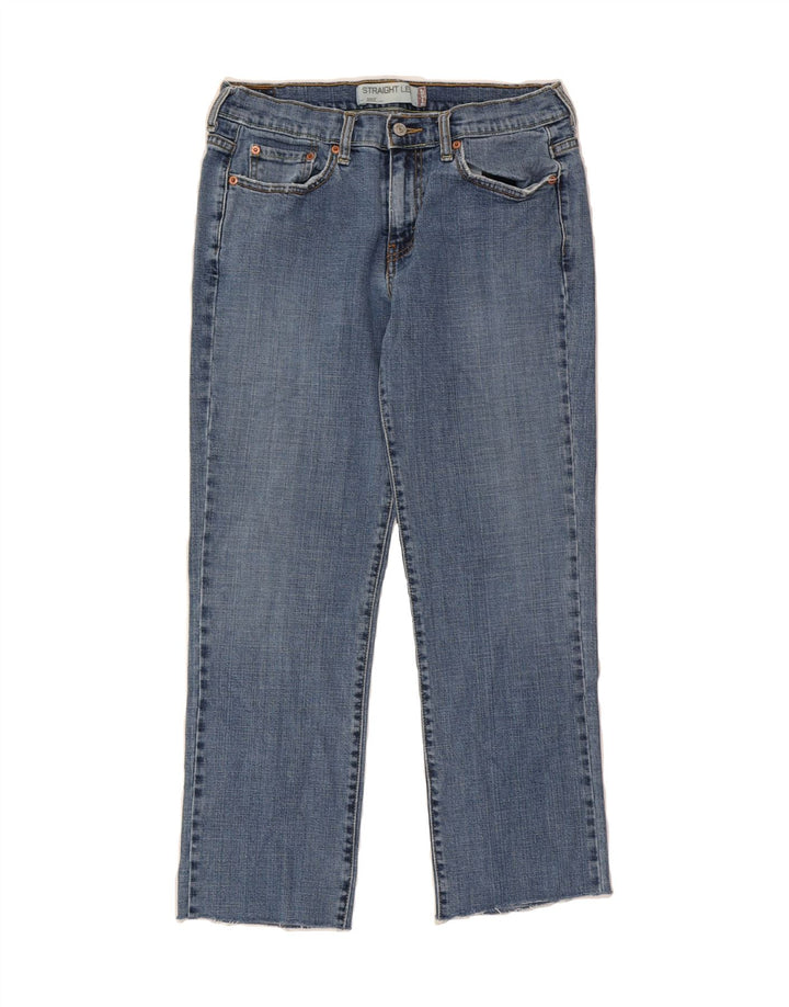 LEVI'S Womens 505 Straight Jeans US 8 Medium W30 L27 Blue Cotton Vintage Levi's and Second-Hand Levi's from Messina Hembry 