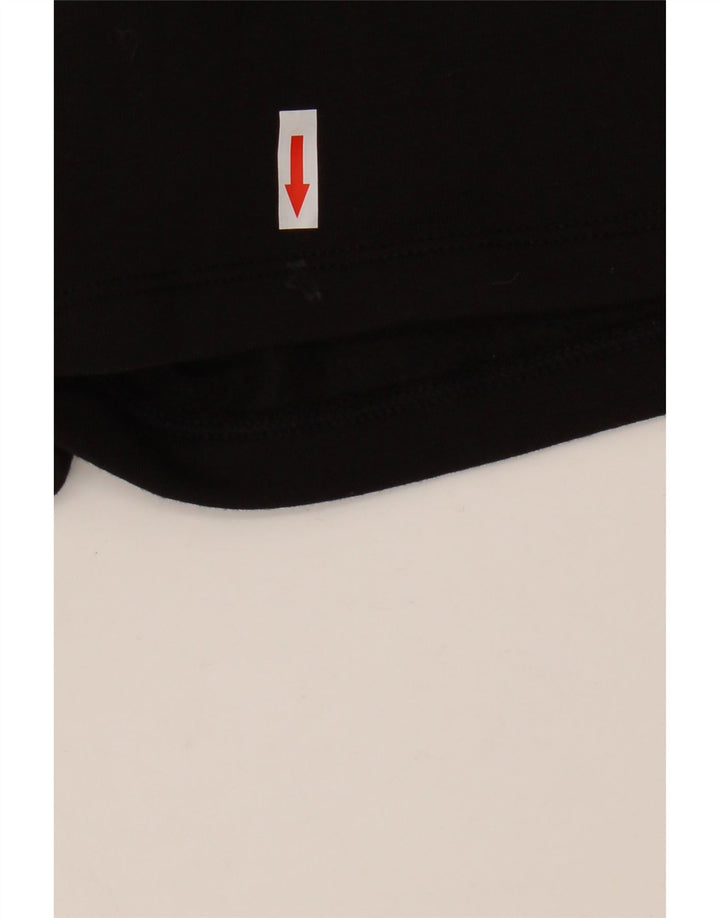 Pantaloni scurti sport Jack & Jones pentru bărbați, bumbac negru mic