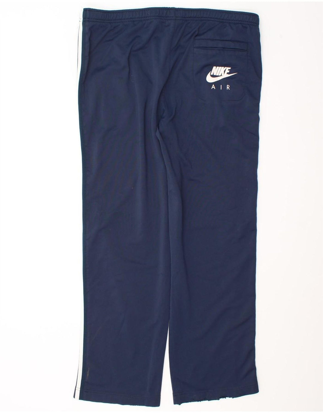 Pantaloni de trening Nike Air pentru bărbați Marea Britanie 34/36 Poliester mare, albastru bleumarin