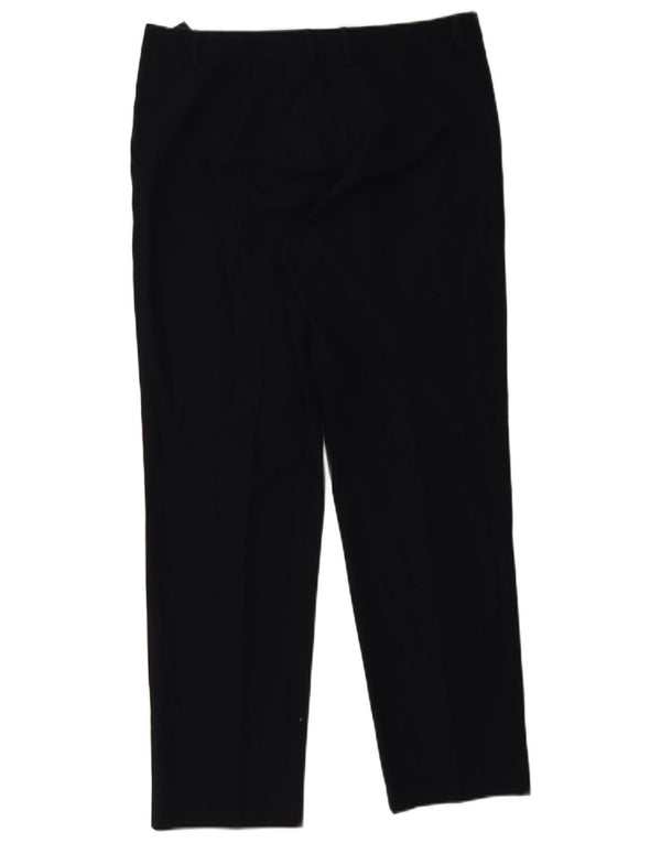 Pantaloni chino conici pentru femei Marks & Spencer UK 14 Large W34 L29 Bleumarin