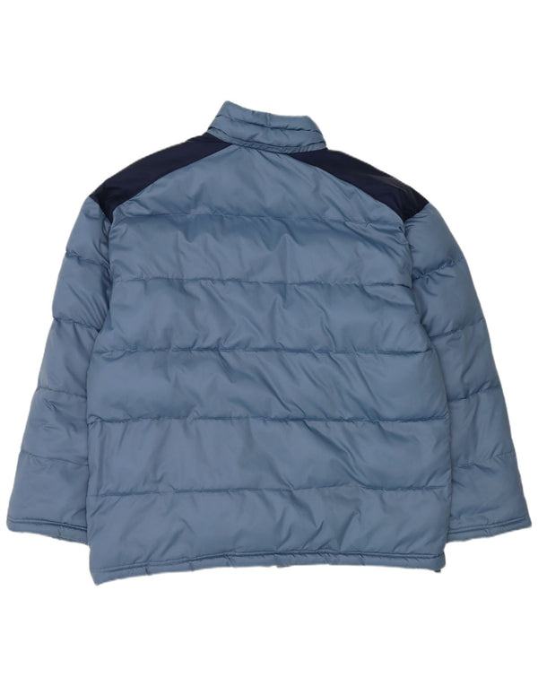 Jachetă căptușită pentru bărbați Adidas UK 40, mare, albastru, din nailon