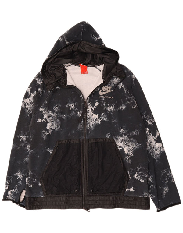 Pulover Nike pentru bărbați, cu fermoar, 2XL, bumbac cu vopsea cravată